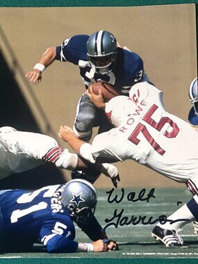 Walt Garrison (THE AMERICAN COWBOY) Dallas Cowboys Official NFL Auto Signed 8x10
